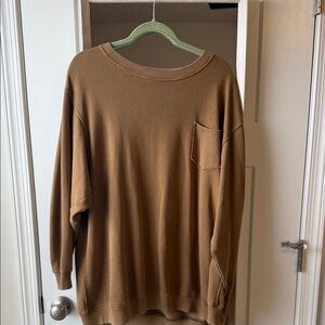 Aerie Women’s Brown Sweatshirt
